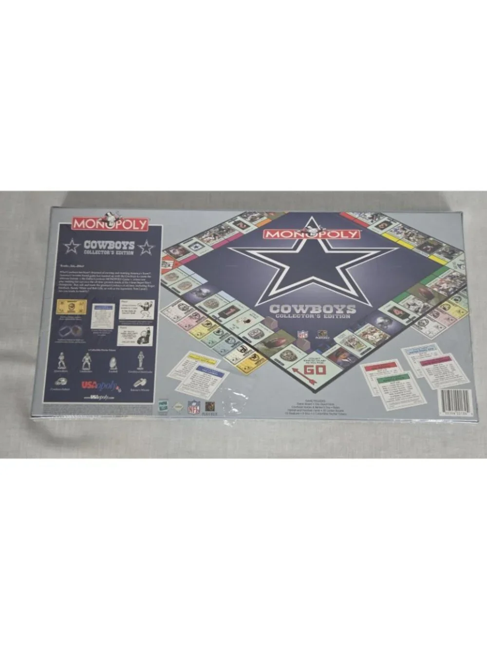 NEW 2003 Monopoly NFL Dallas Cowboys Collector's Edition Board Game Football